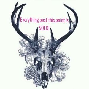 EVERYTHING PAST THIS POINT IS SOLD!